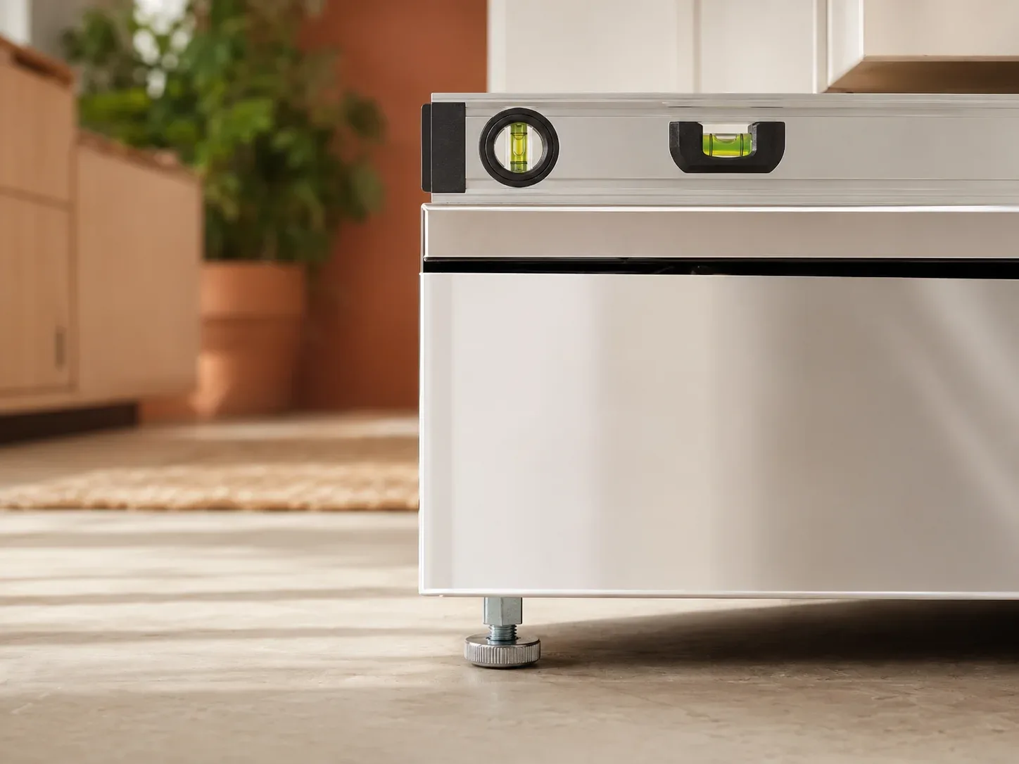 Appliance leveling and balancing Los Angeles